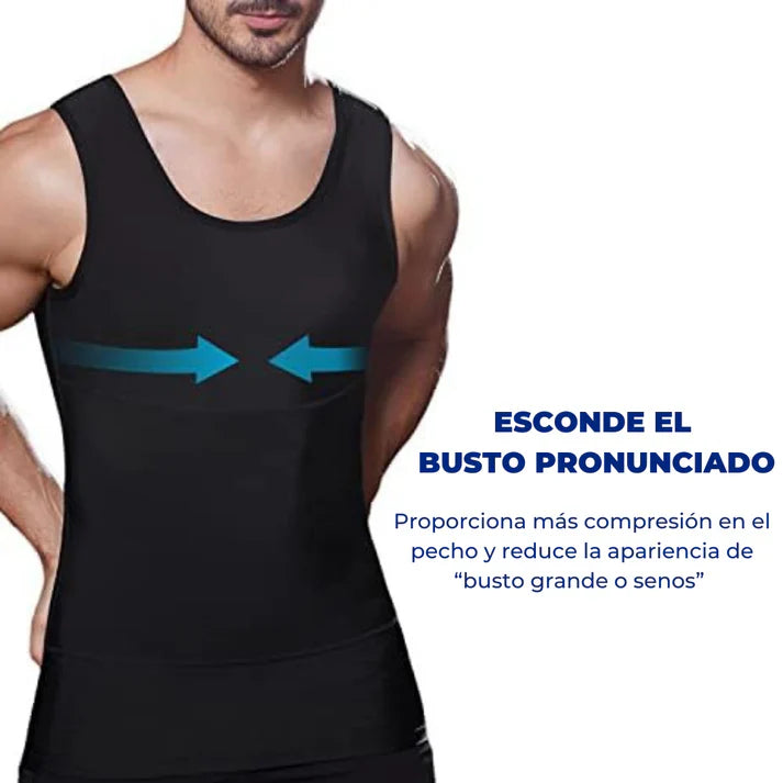 VestMen™ - Chaleco de Compresión Adelgazante Para Hombres 😱PRODUCTO EN TENDENCIA😱