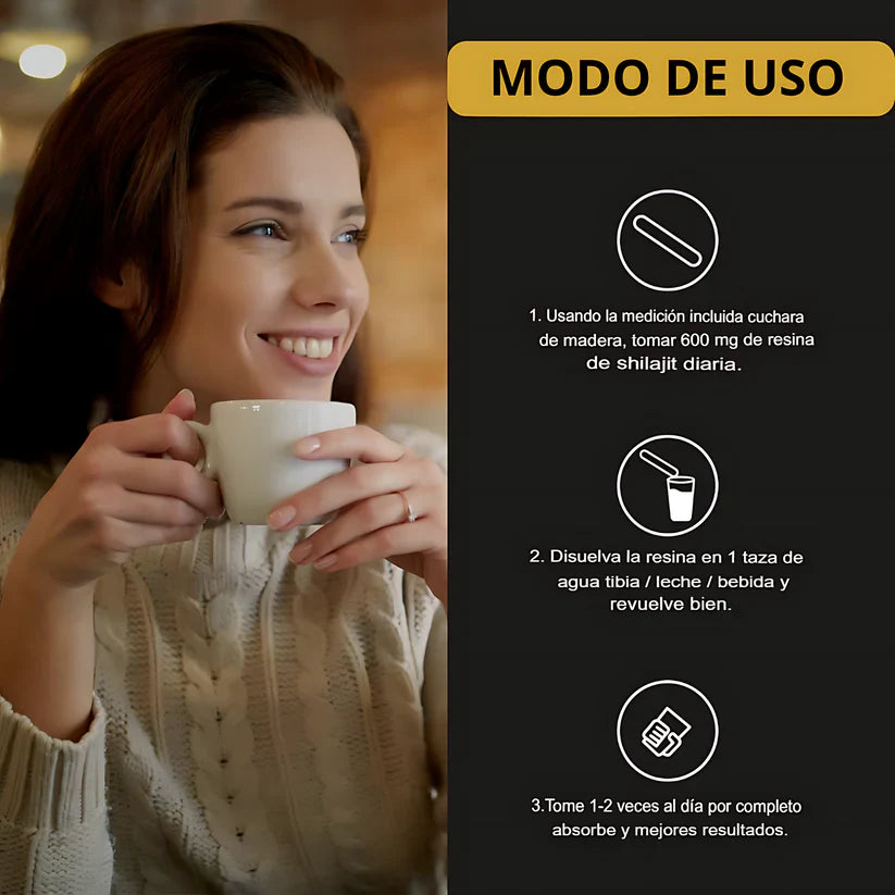 SHILAJIT HIMALAYA ORIGINAL® - EL SUPLEMENTO QUE POTENCIA TU VIDA.