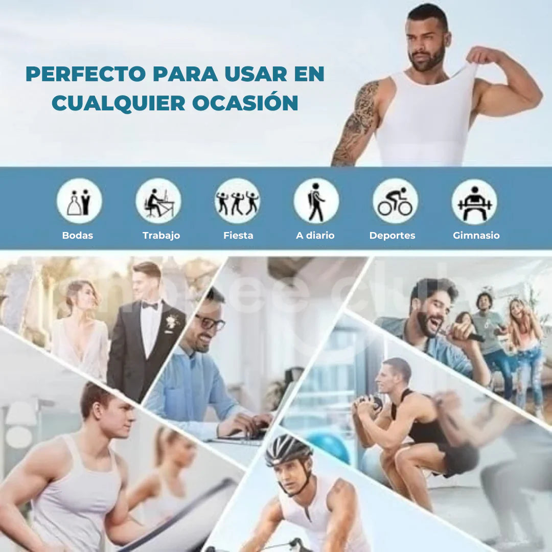 VestMen™ - Chaleco de Compresión Adelgazante Para Hombres 😱PRODUCTO EN TENDENCIA😱