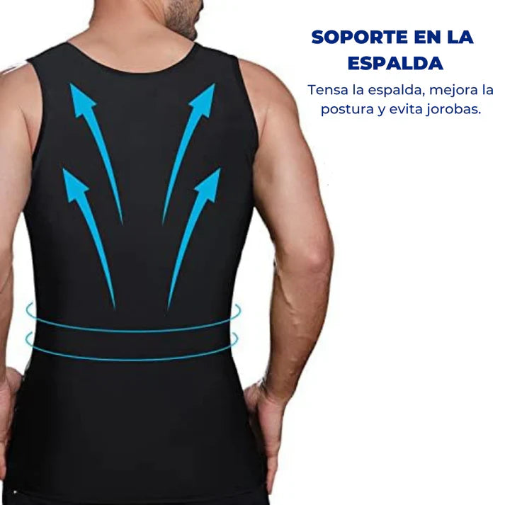 VestMen™ - Chaleco de Compresión Adelgazante Para Hombres 😱PRODUCTO EN TENDENCIA😱